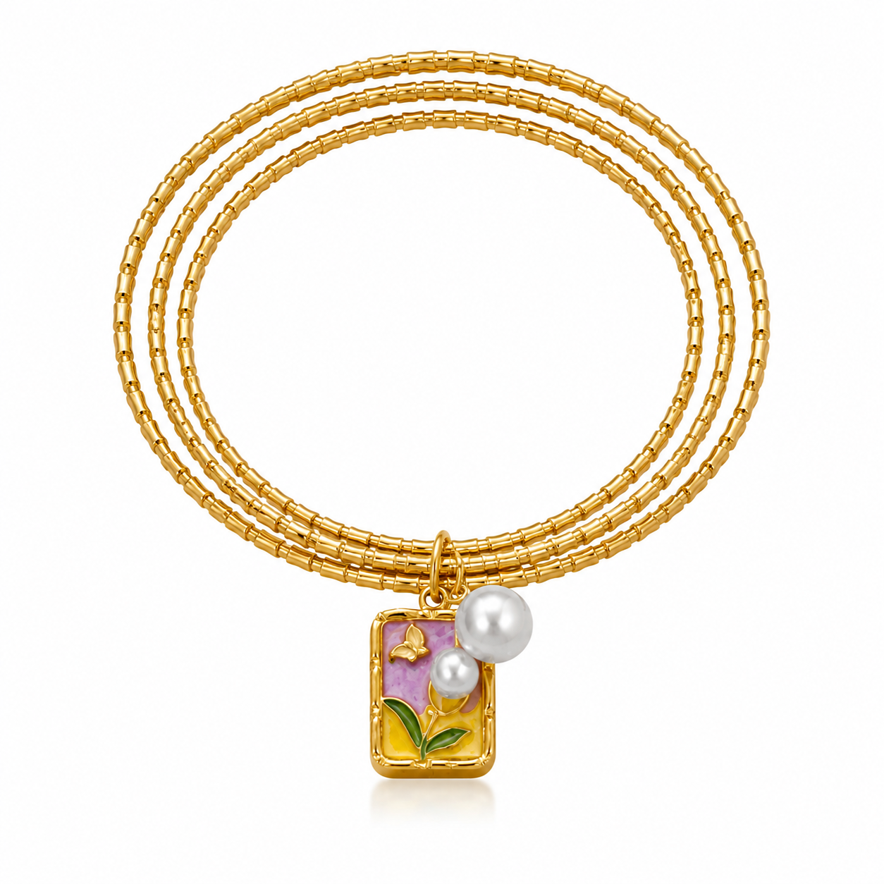 Gulnaar Grace Charm Bangle