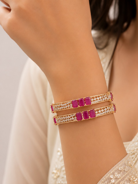 Ruba Luxe Crystal Bangles
