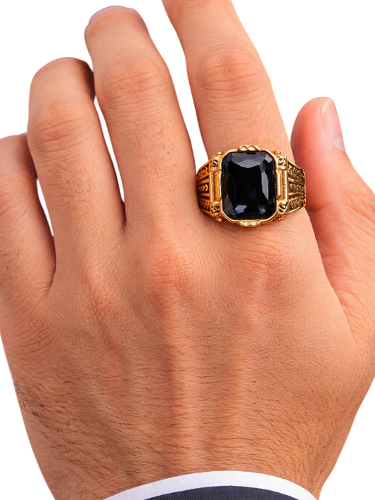 Midnight Monarch Ring 🔥