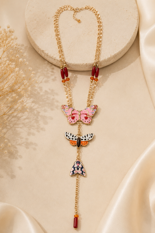 Papillon Dream Charm Necklace