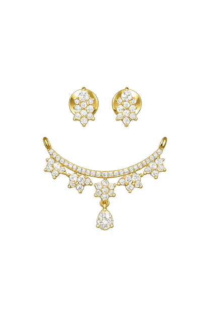 Dewlina Charm Pendant Set