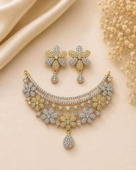 Pushpavali Pendant Set