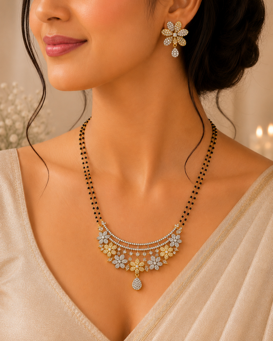 Pushpavali Pendant Set