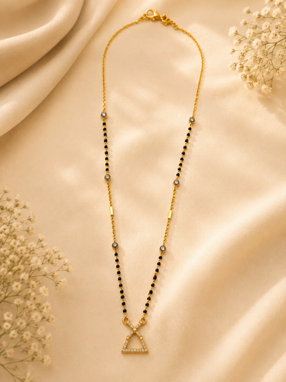 Trikonya Mangalsutra