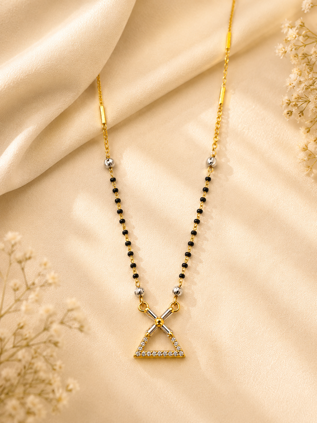Trikonya Mangalsutra