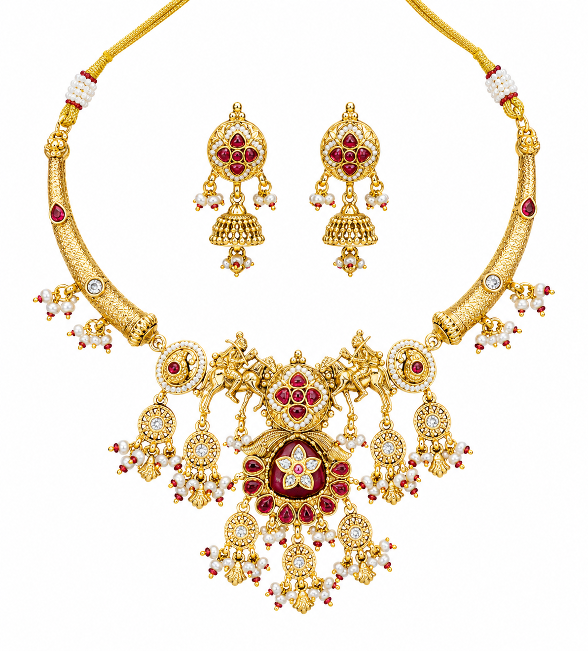 Ashvayukta Ratnashree Haar Set