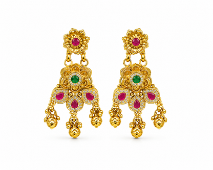 Svarnakeshi Panchdhara Haar Set
