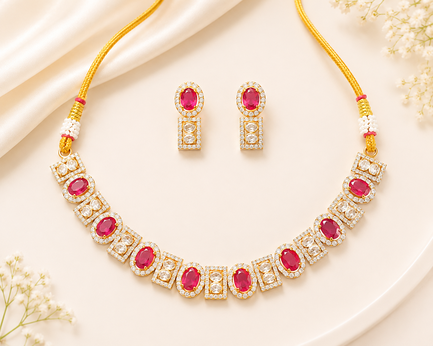 Raktambari Vrittika Set