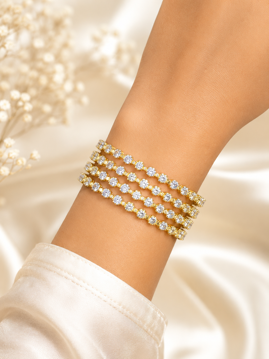Noor Royale Dual-Tone Bangles