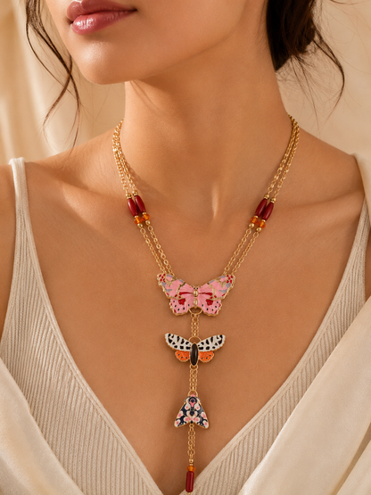 Papillon Dream Charm Necklace