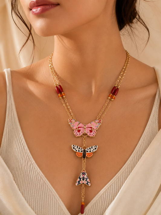 Papillon Dream Charm Necklace
