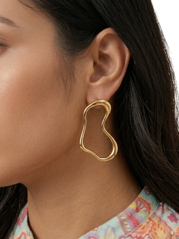 LIQUID GOLD HOOPS