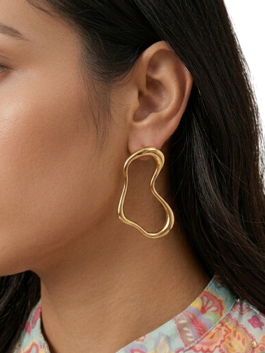 LIQUID GOLD HOOPS