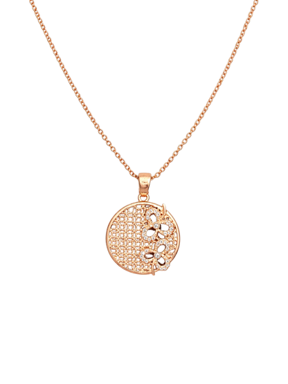 Rose Bloom Filigree Necklace