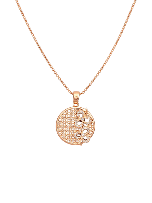 Rose Bloom Filigree Necklace