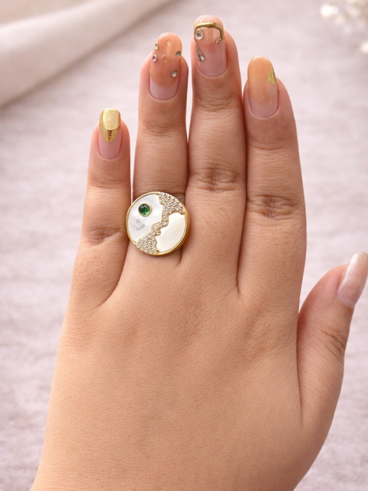 Serenique Verde Ring