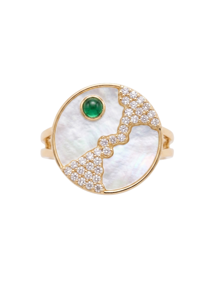 Serenique Verde Ring