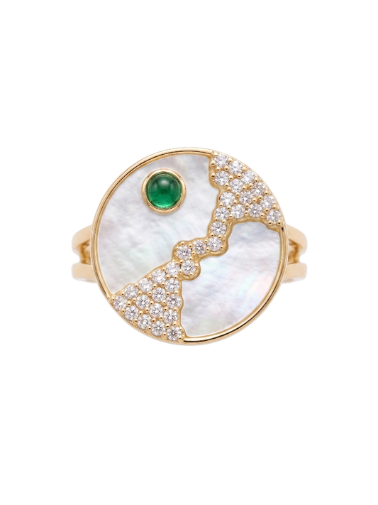 Serenique Verde Ring