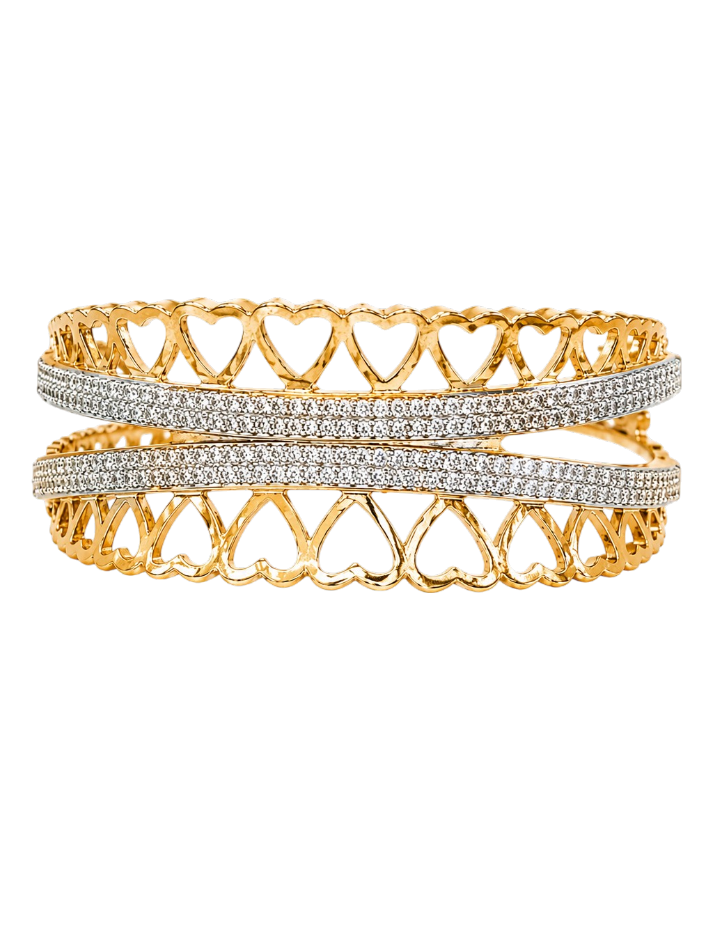 Amoura Heartline Bangles