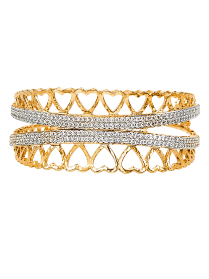 Amoura Heartline Bangles
