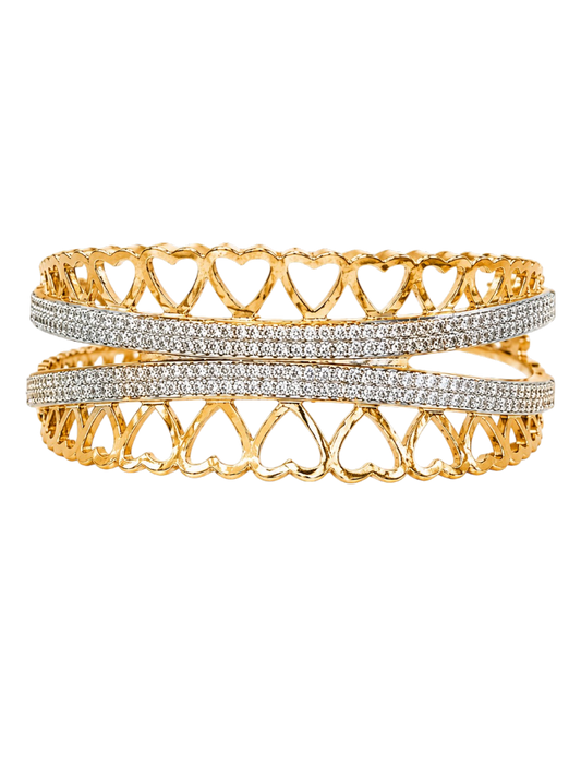 Amoura Heartline Bangles