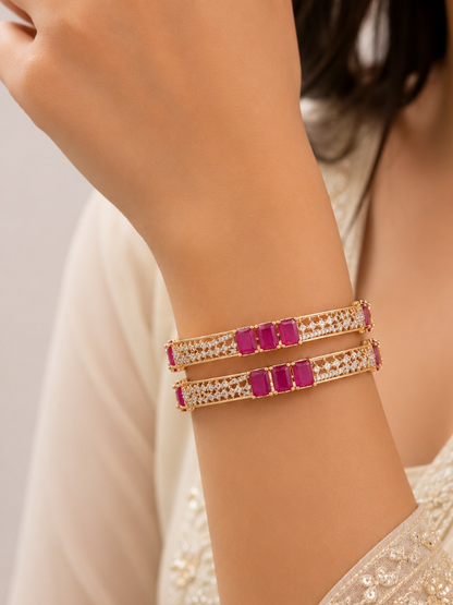 Ruba Luxe Crystal Bangles
