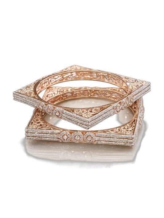 Elanora Geometric Luxe Bangles