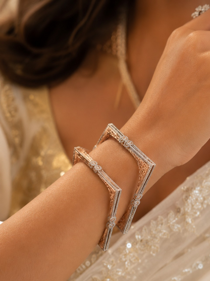 Elanora Geometric Luxe Bangles