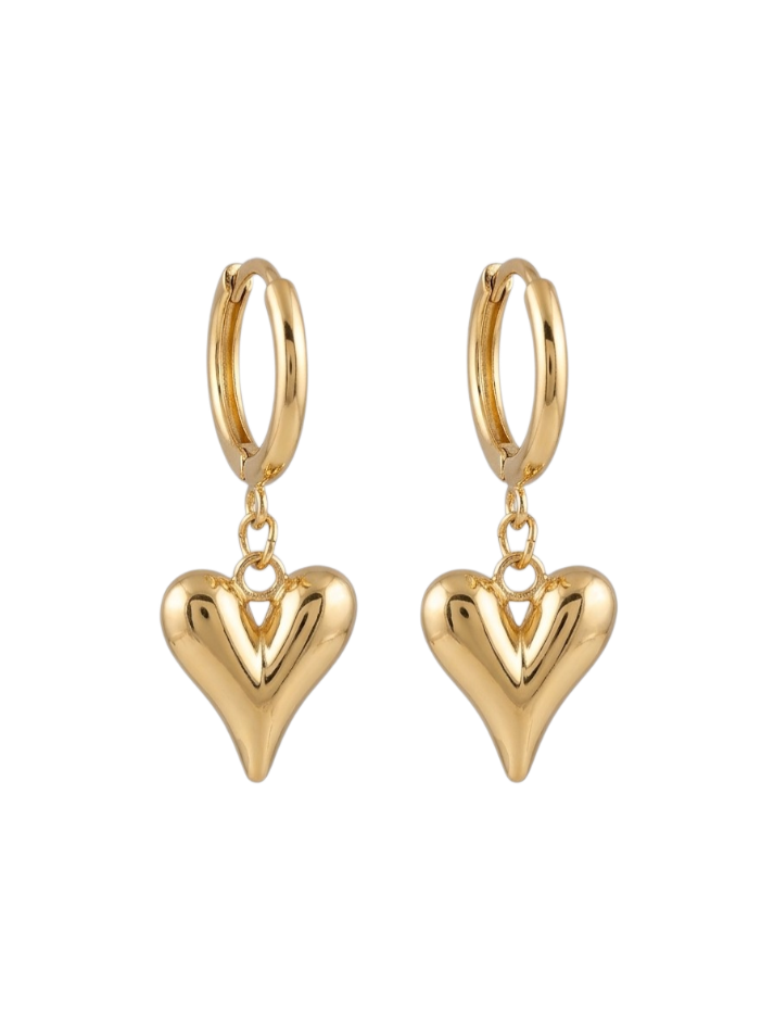 GOLDEN LOVE DROP EARRINGS