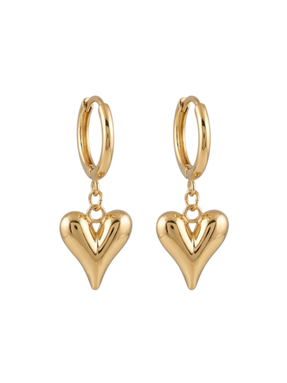 GOLDEN LOVE DROP EARRINGS