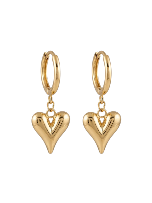 GOLDEN LOVE DROP EARRINGS