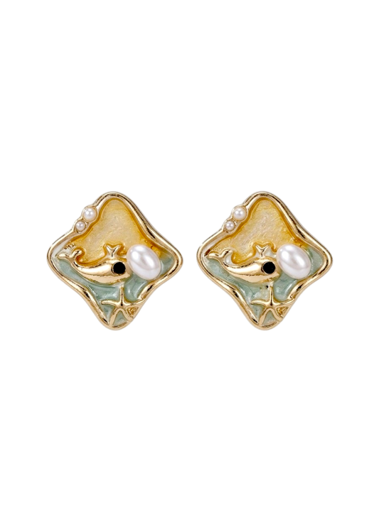 OCEAN MUSE STUDS