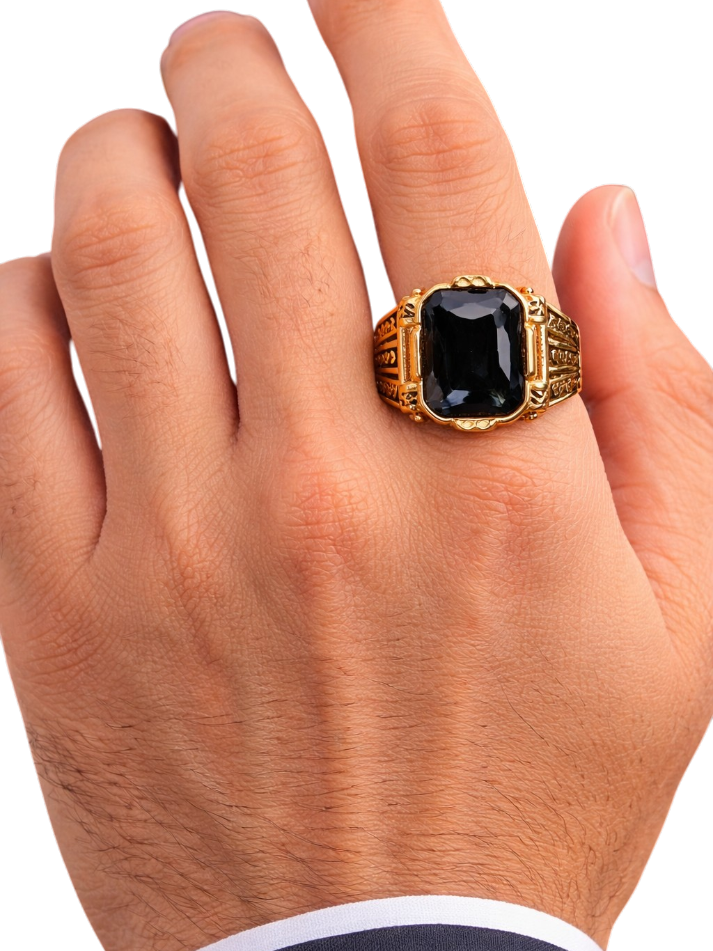 Midnight Monarch Ring 🔥