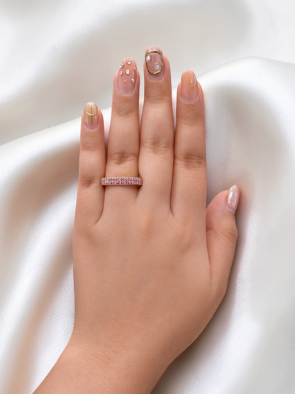 BLUSH HEART RING