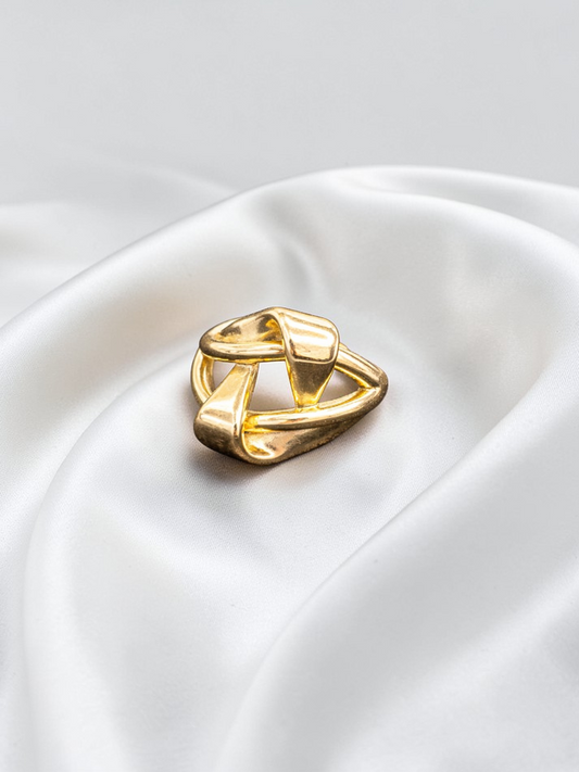 GOLDEN ORBIT RING