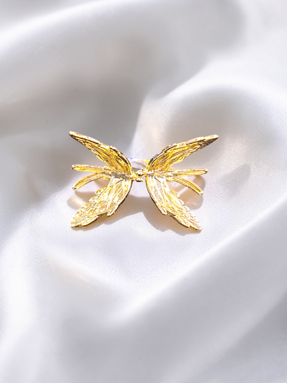 GOLDEN WING WHISPER RING