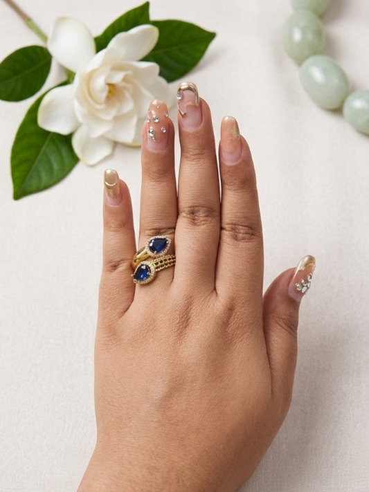Azura Twist Ring