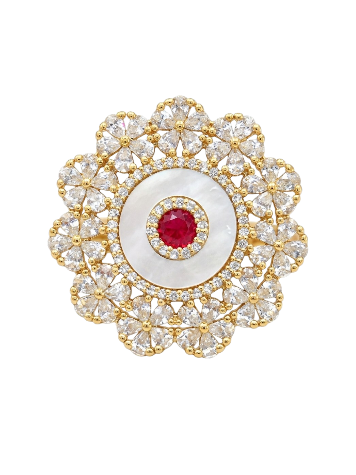 Noor Mahal Statement Ring