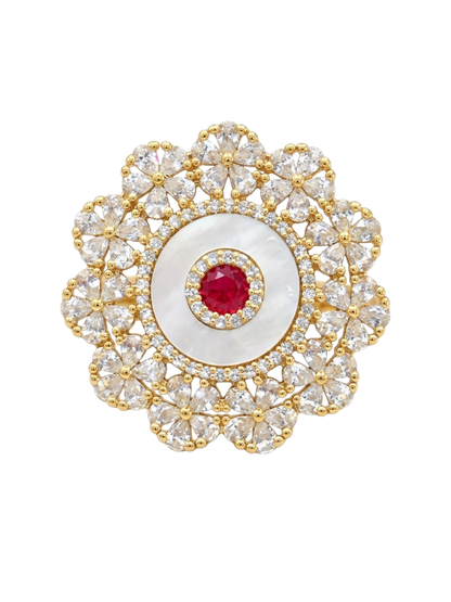 Noor Mahal Statement Ring