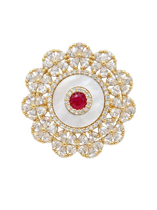 Noor Mahal Statement Ring